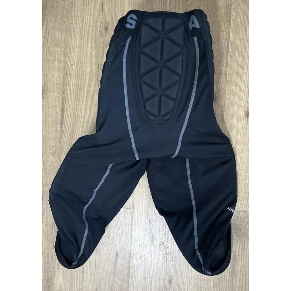 New Adidas TechFit Padded Compression Football Girdle 5 Pad Men's Black Size S